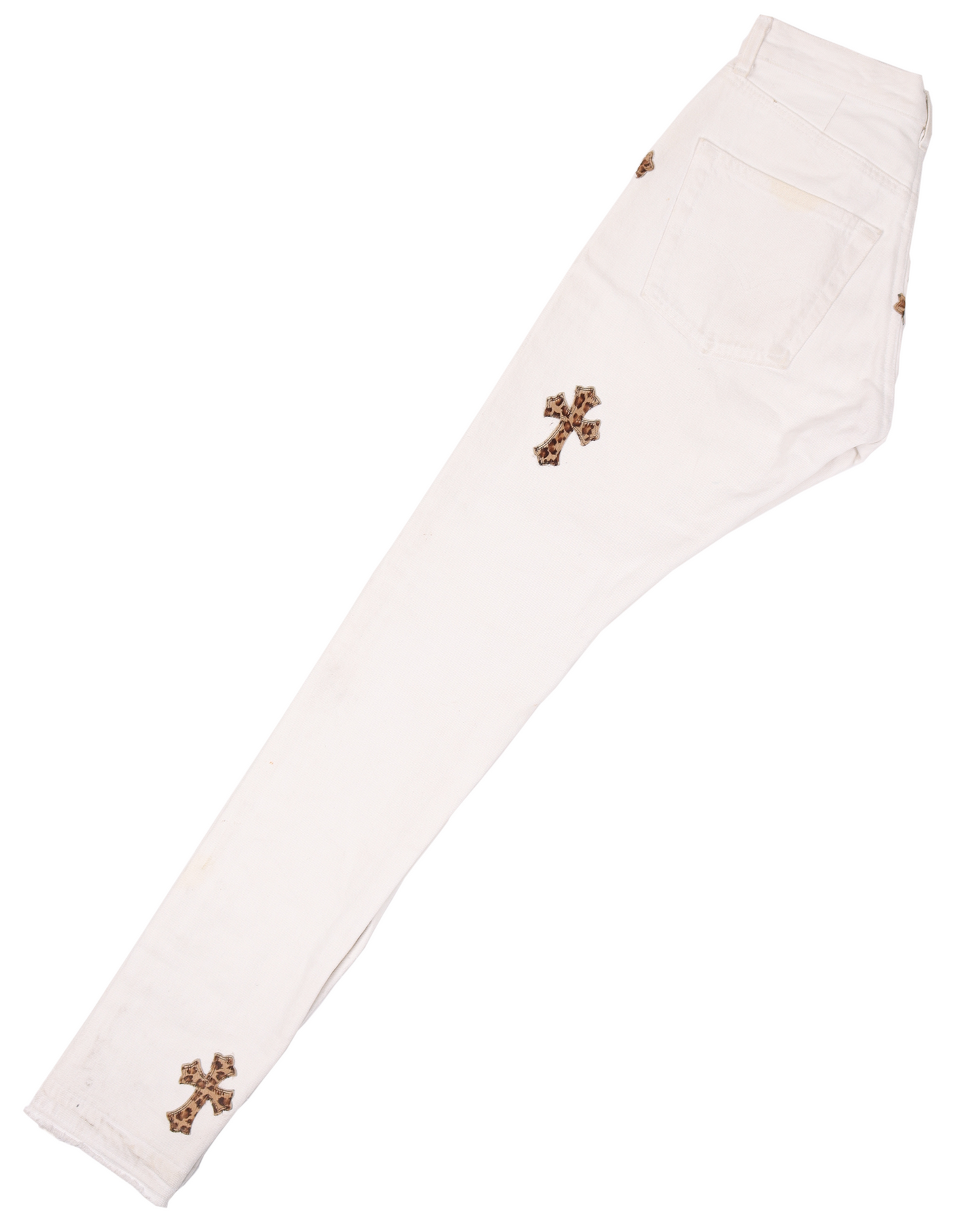 LEVI'S LEOPARD CROSS PATCH DENIM