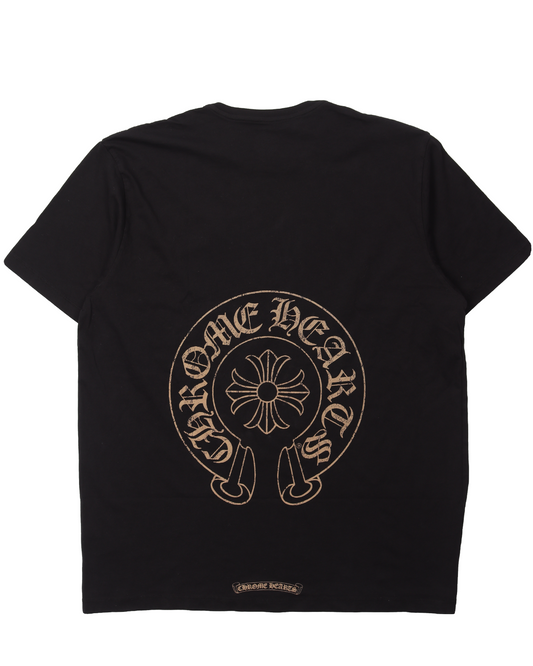 Gold Horseshoe Logo T-Shirt