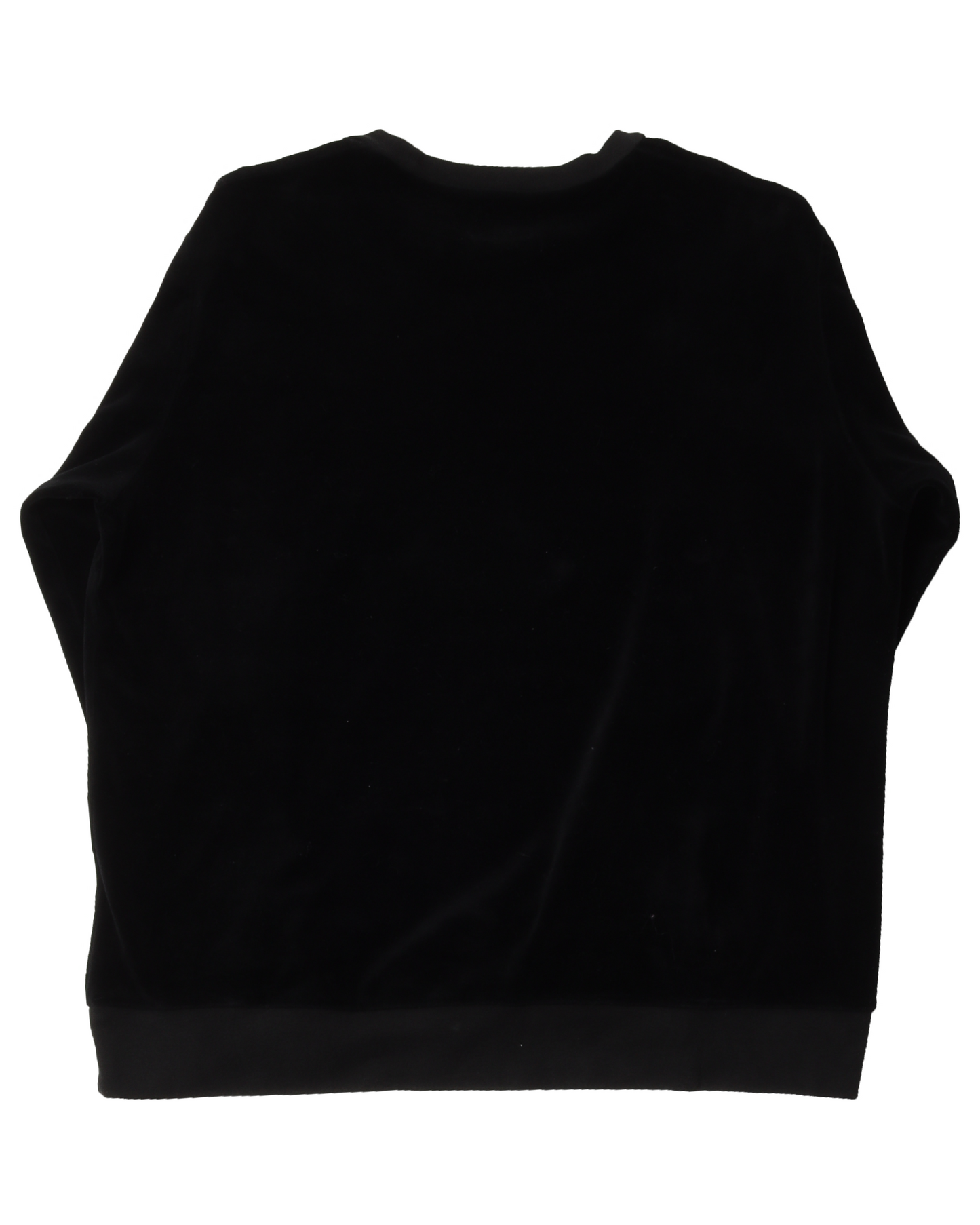 S Script Velour Crewneck