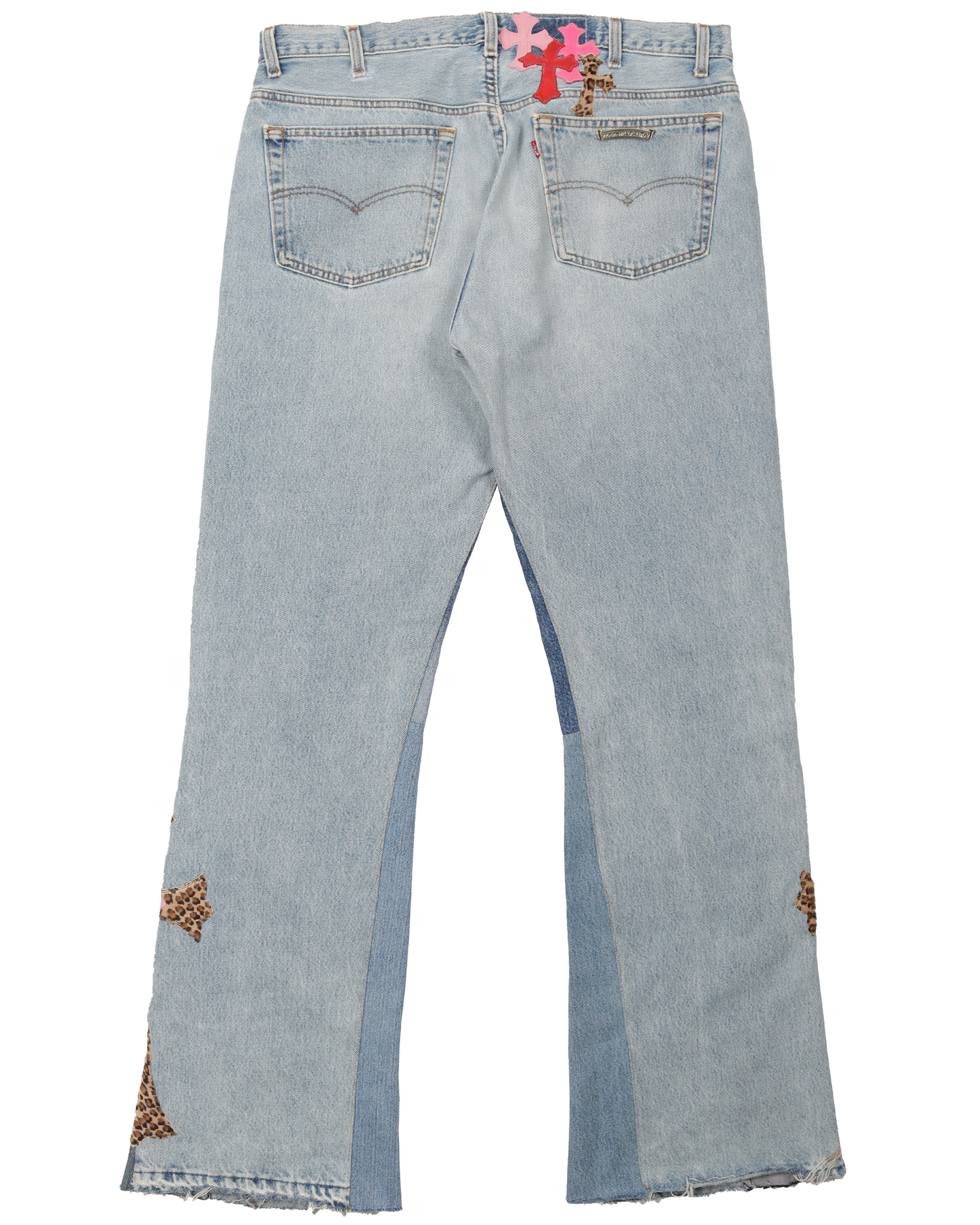 Levi's Cross Patch Flared Denim