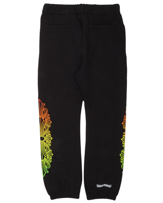 Rasta Circle Logo Sweat Pants
