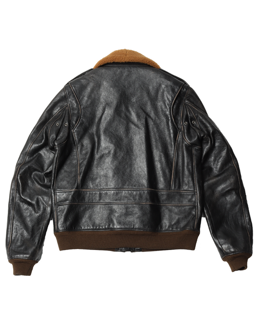Shearling Collard Bomber Jacket