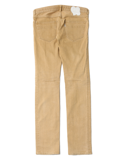 Tan Denim Pants