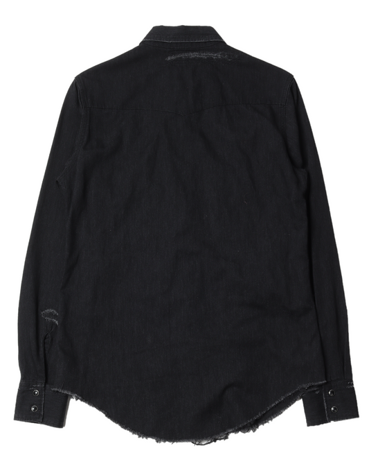 Distressed Western Shirt