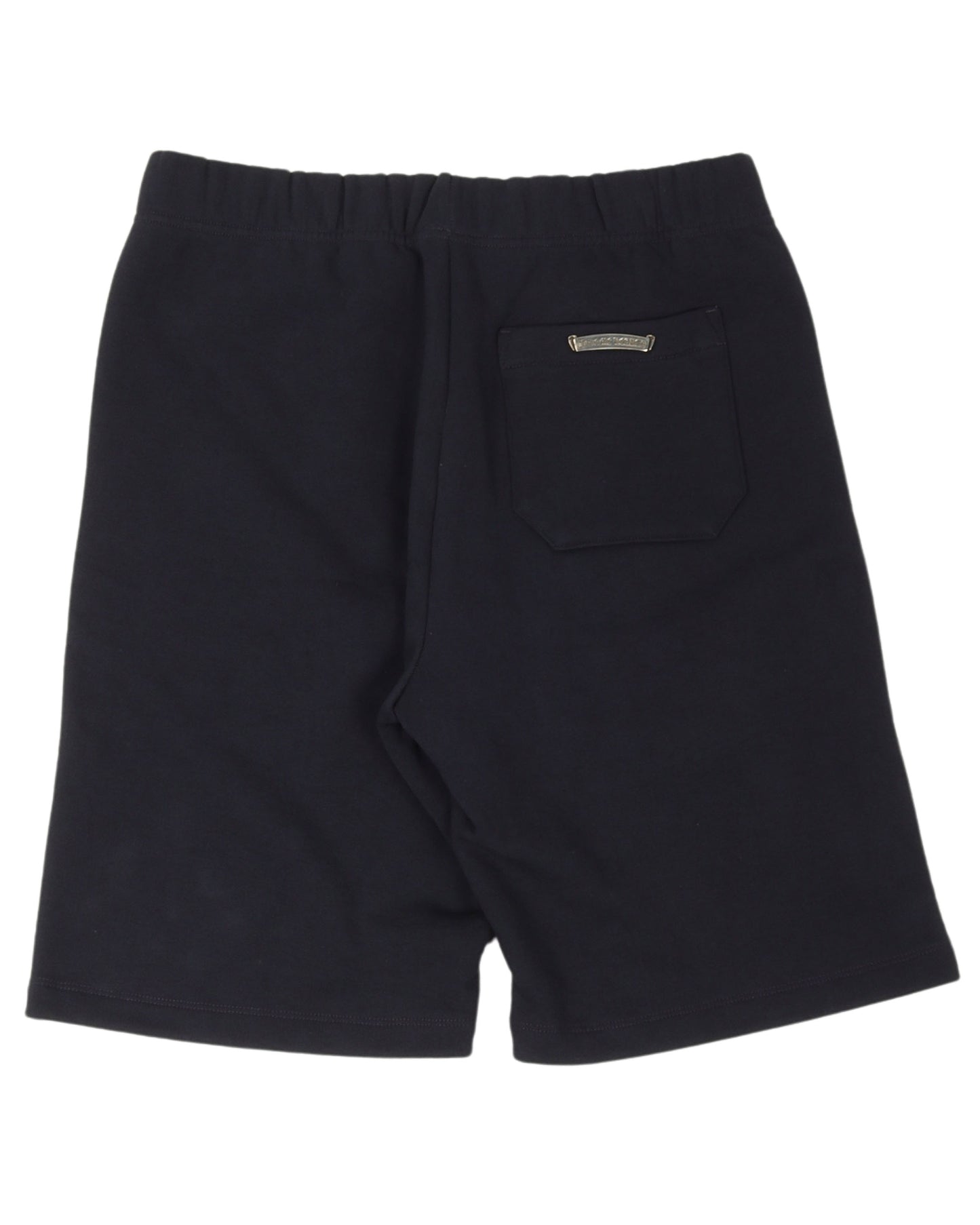 Leather Cross Patch Shorts