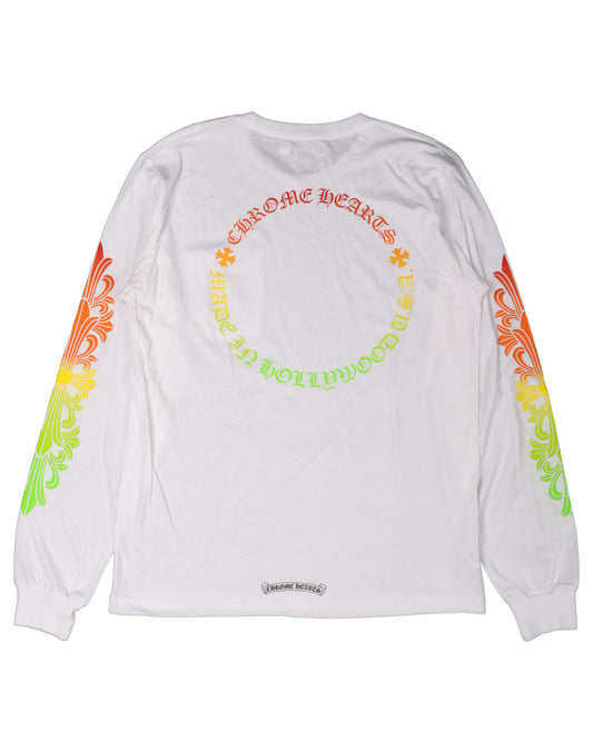 Gradient Circle Logo Long Sleeve T-Shirt