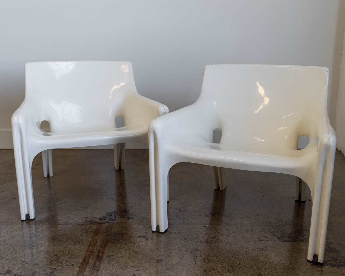 Vicario lounge chairs, set of 2