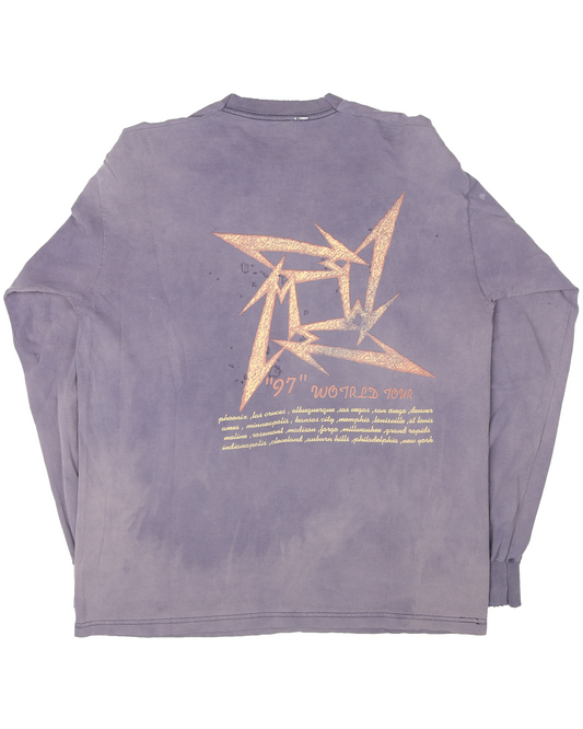 1997 Metallica World Tour Long Sleeve T-Shirt