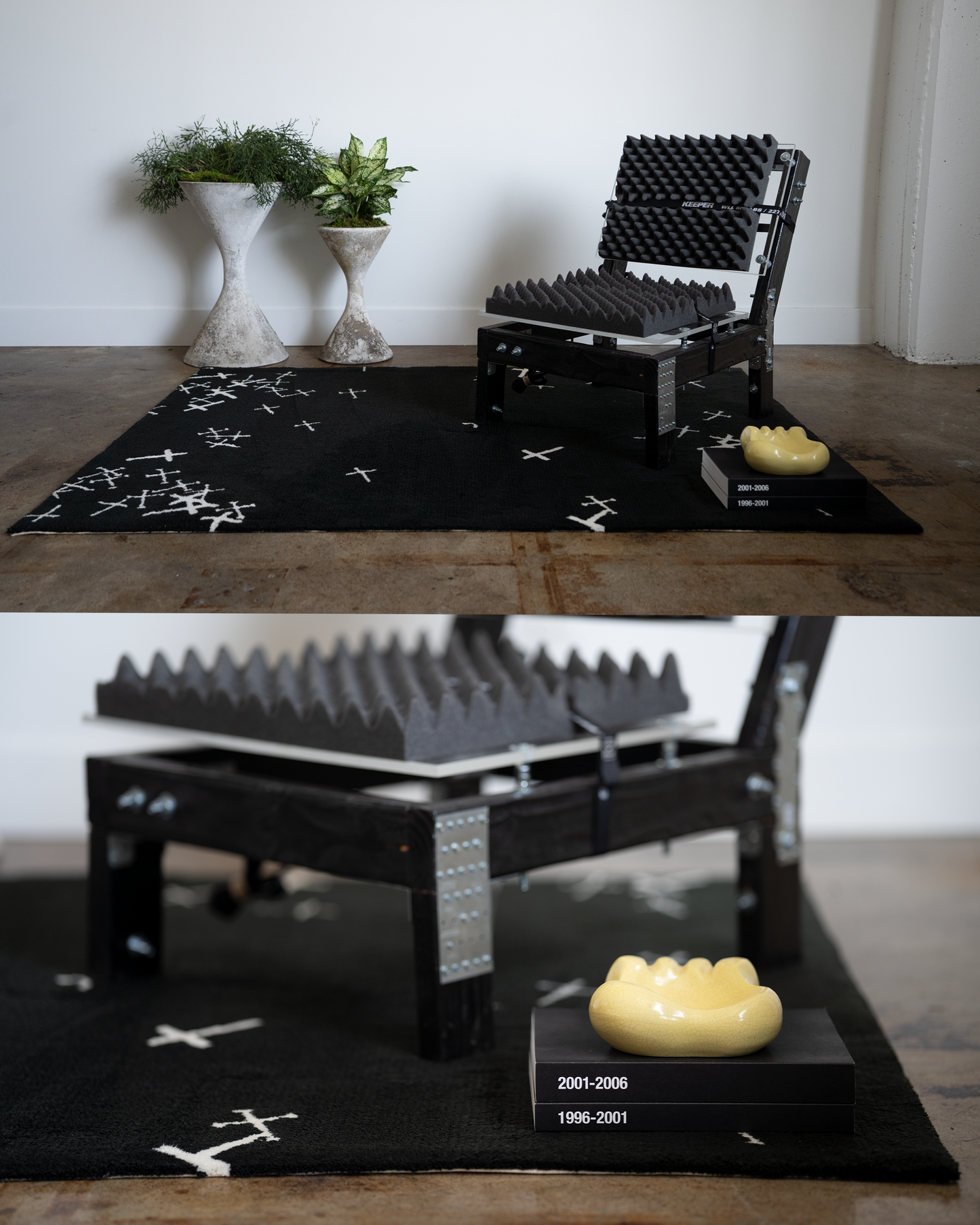 AW02 "Witch's Cell Division" Cross Rug