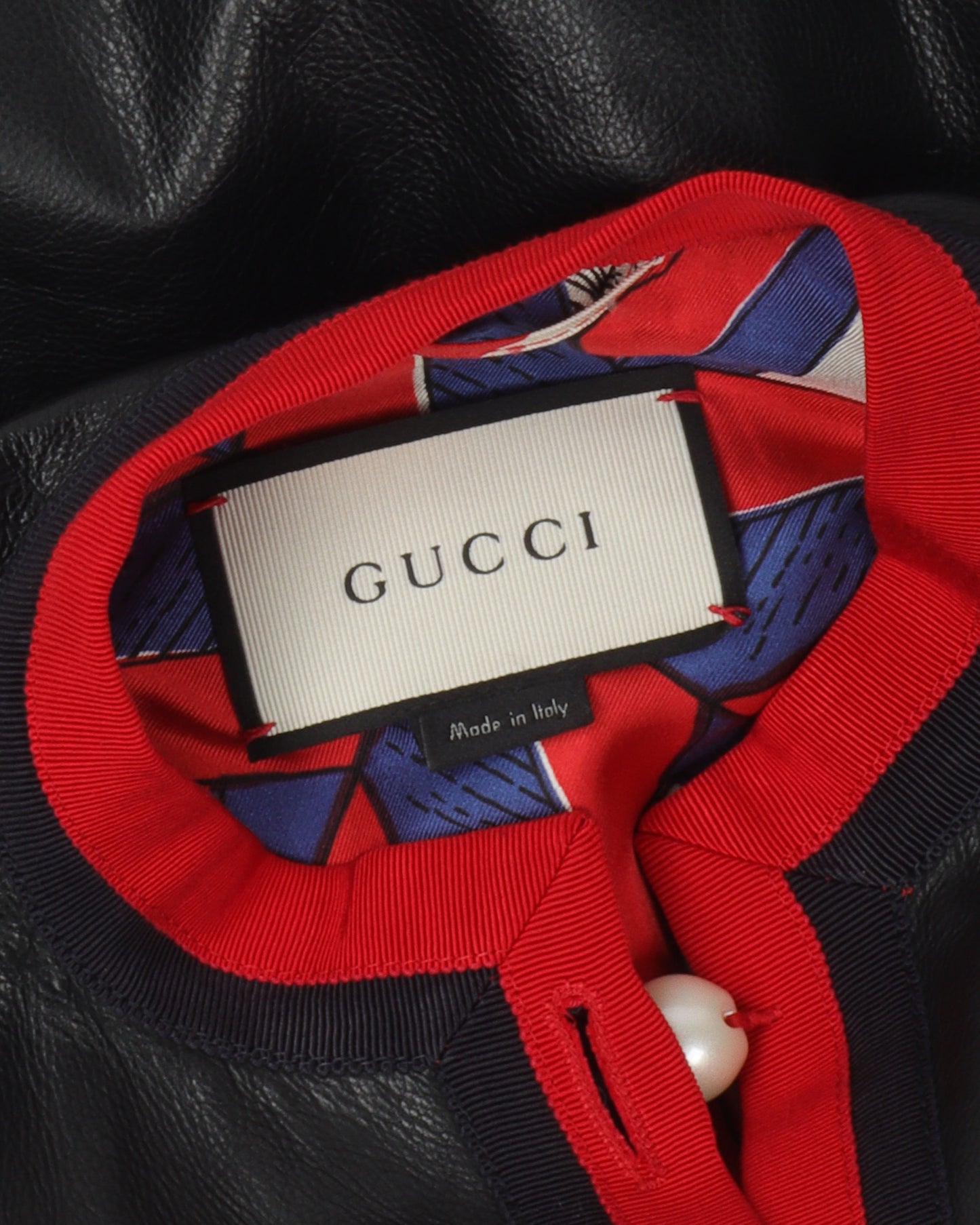 Silk Lined Leather Button Shirt