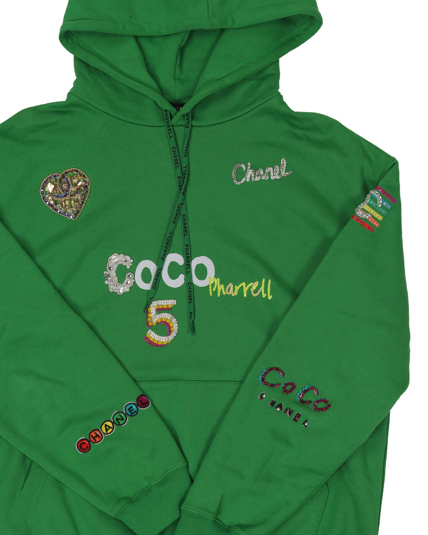 Pharrell Embroidered Logo Hoodie