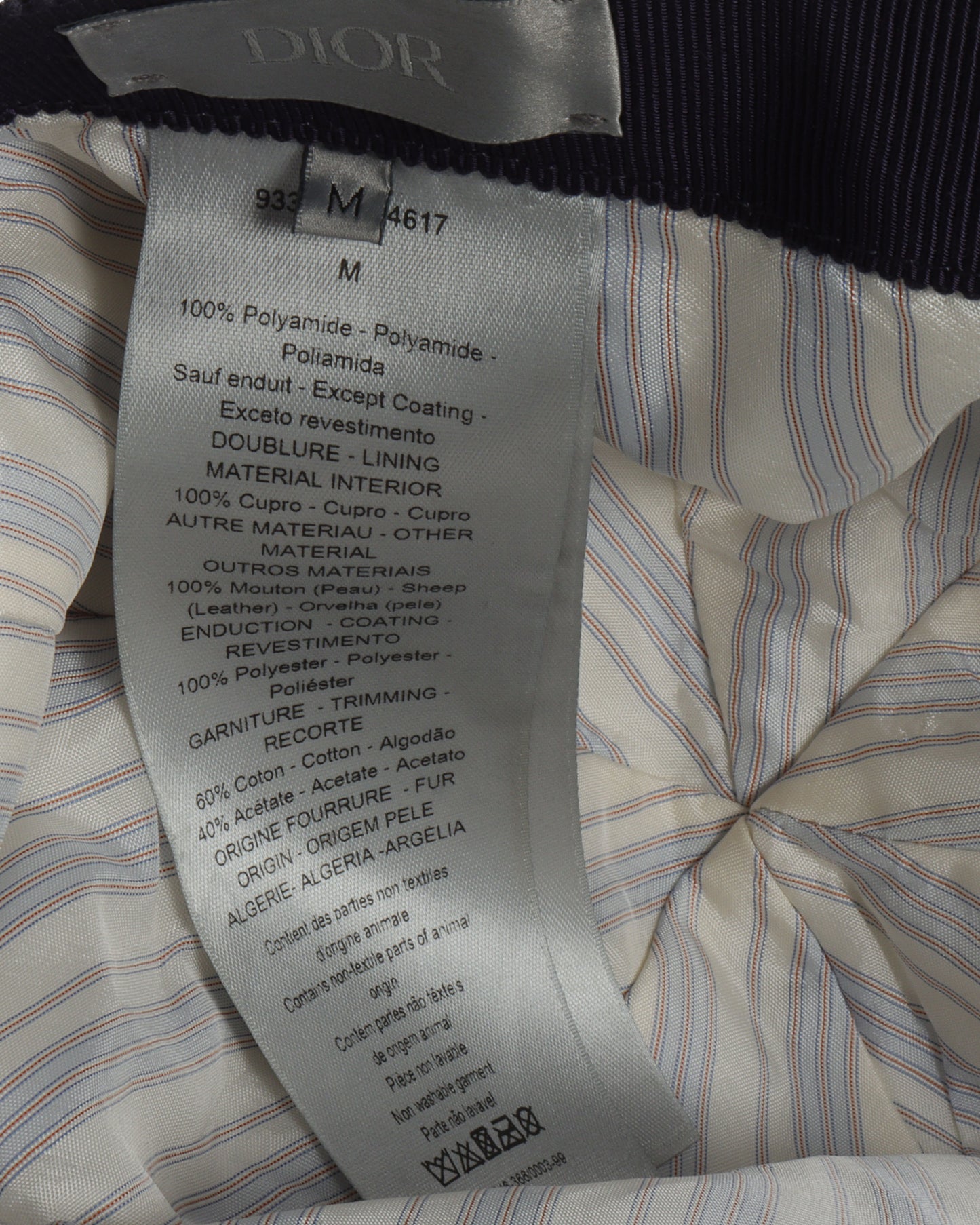 Oblique Monogram Hat