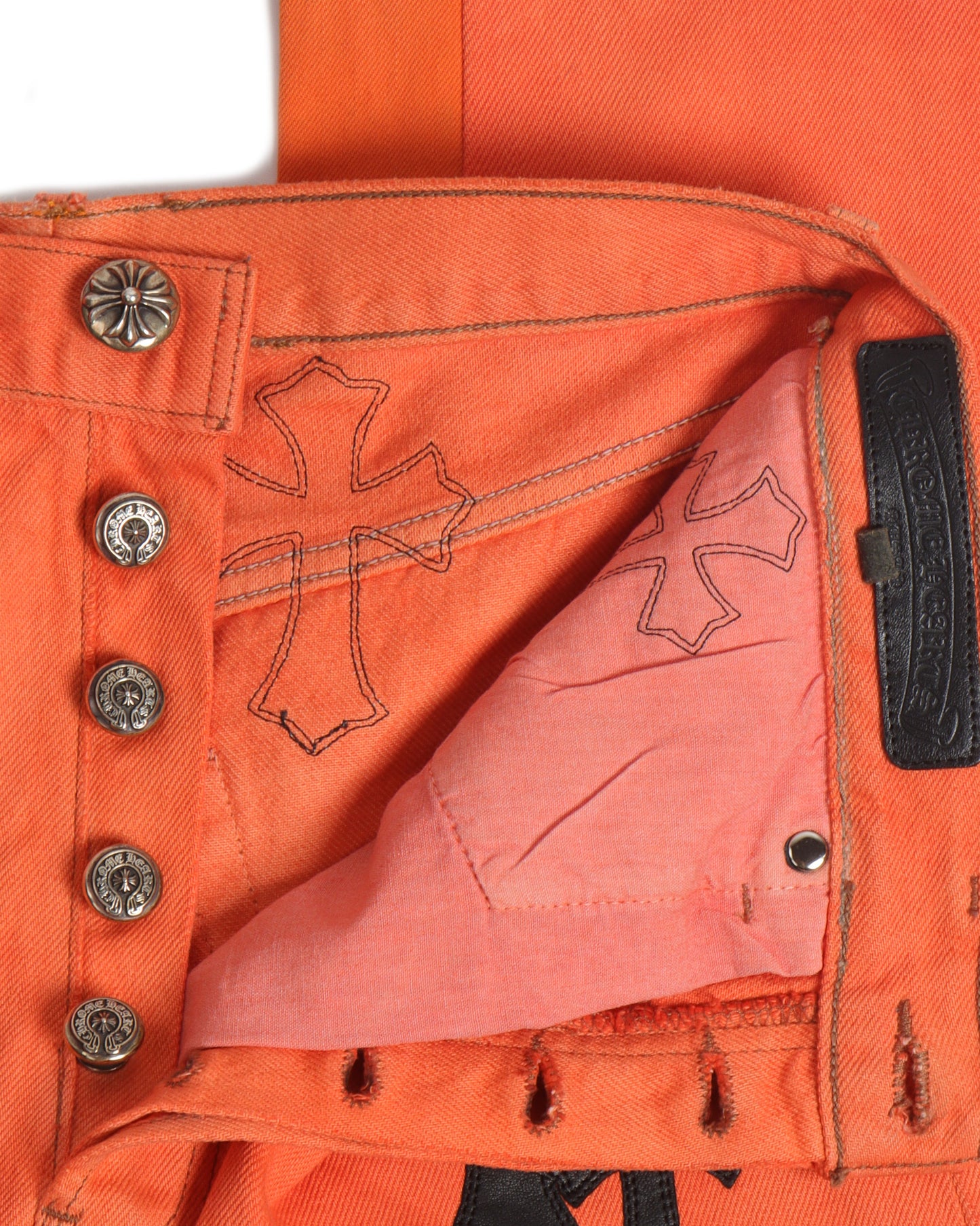 Off-White Levi's Exclusive Flared Cross Patch Denim