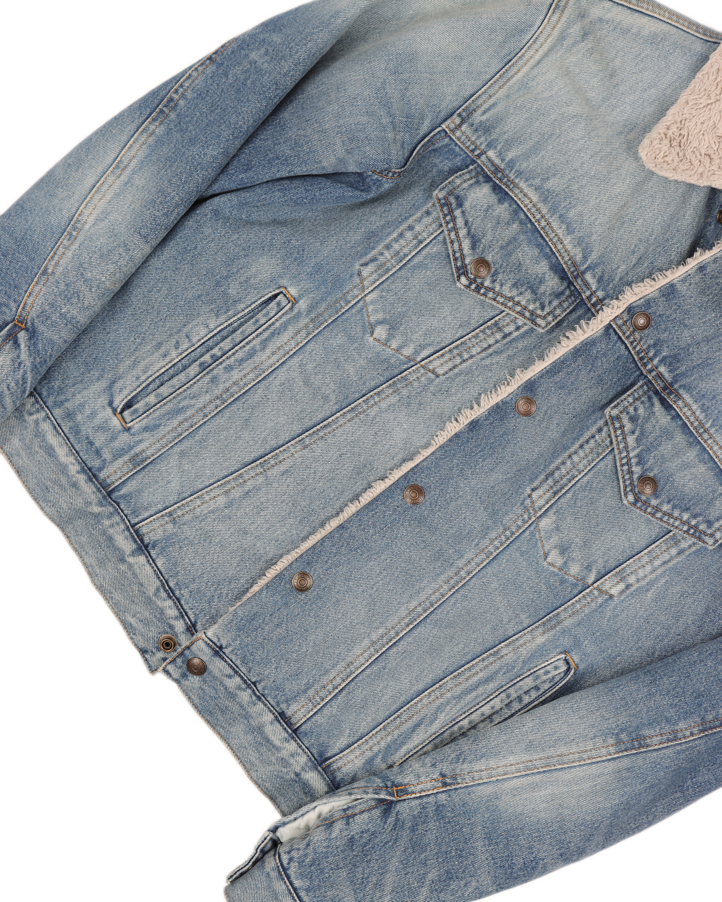 Lined Denim Trucker Jacket (2016)