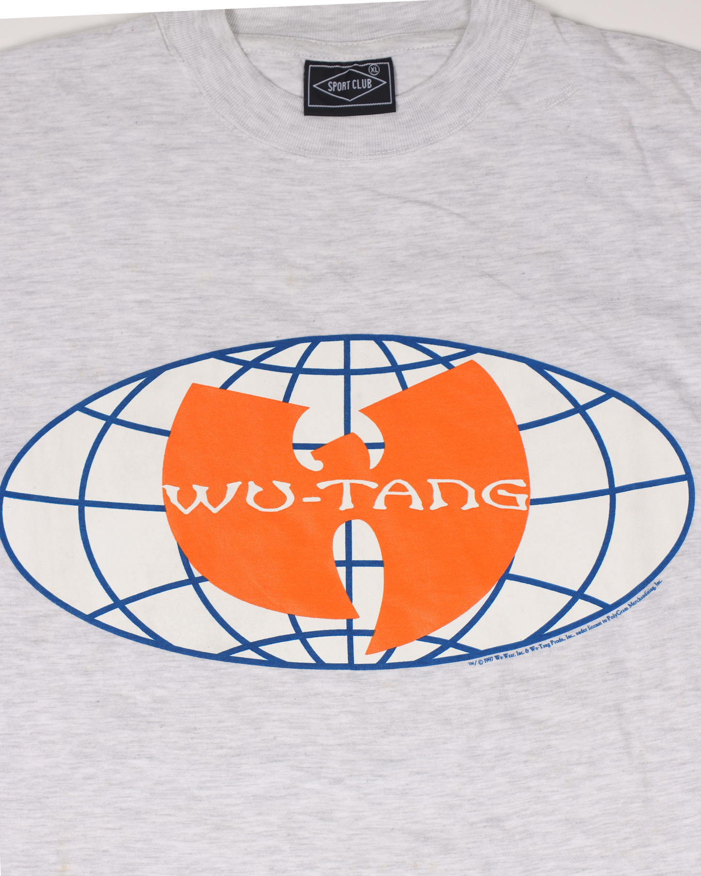 Wu-Tang Clan Blue/Orange Logo T-Shirt