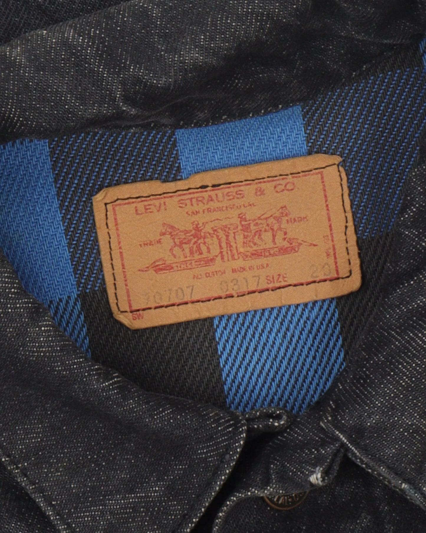 Levi's Flannel-Lined Denim Jacket