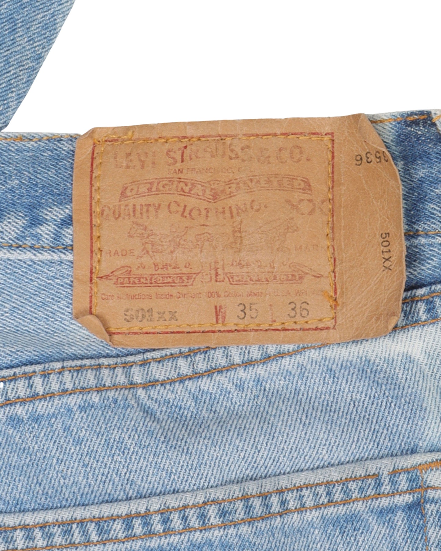 Fade Levi 501 Jeans