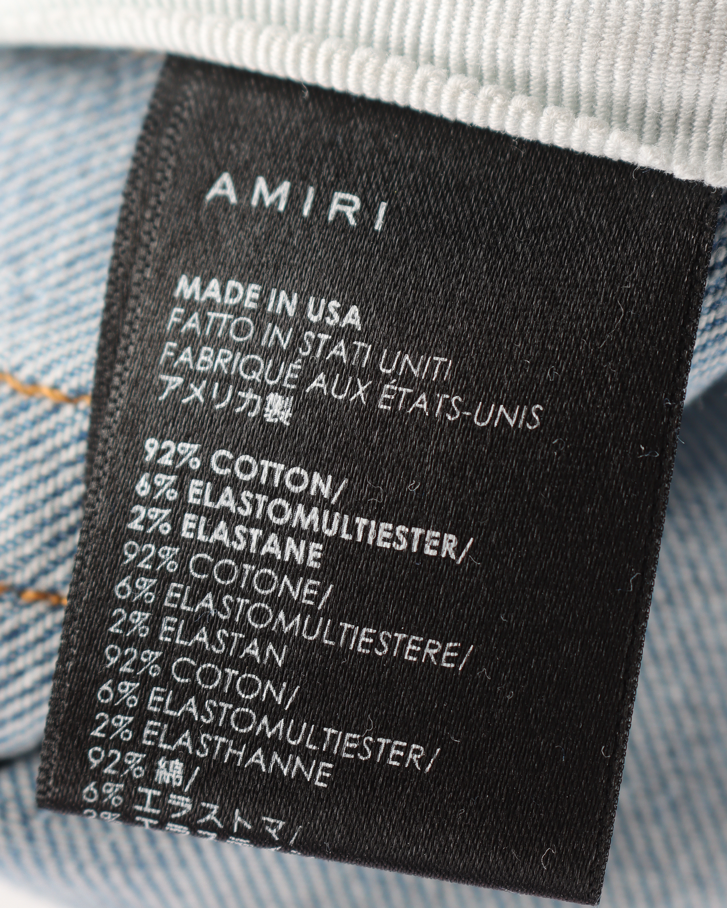 Distressed Stretch Denim