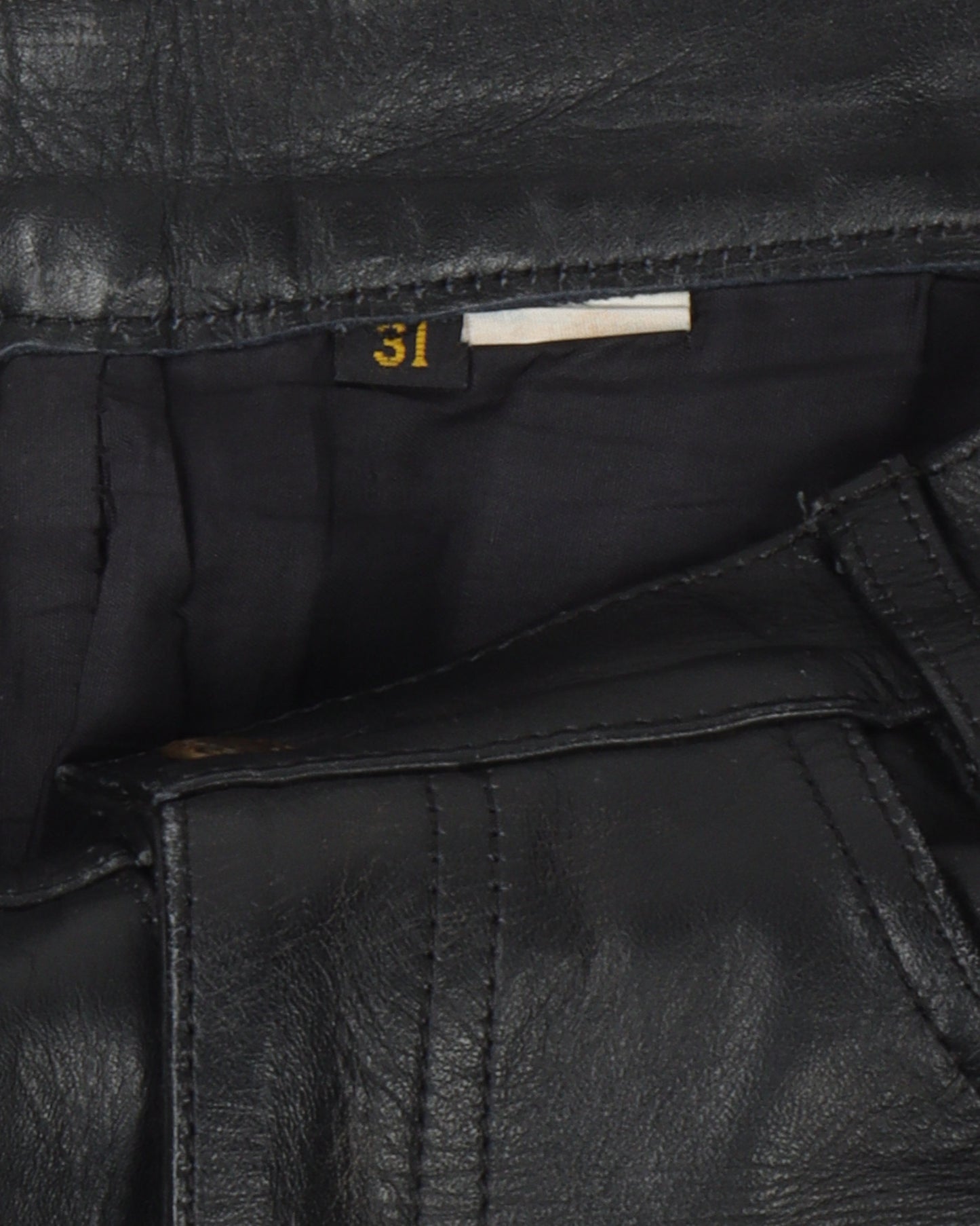 Bootcut Leather Pants