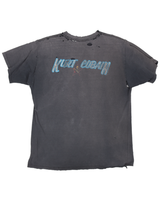 Kurt Cobain Star Live Thrashed T-Shirt