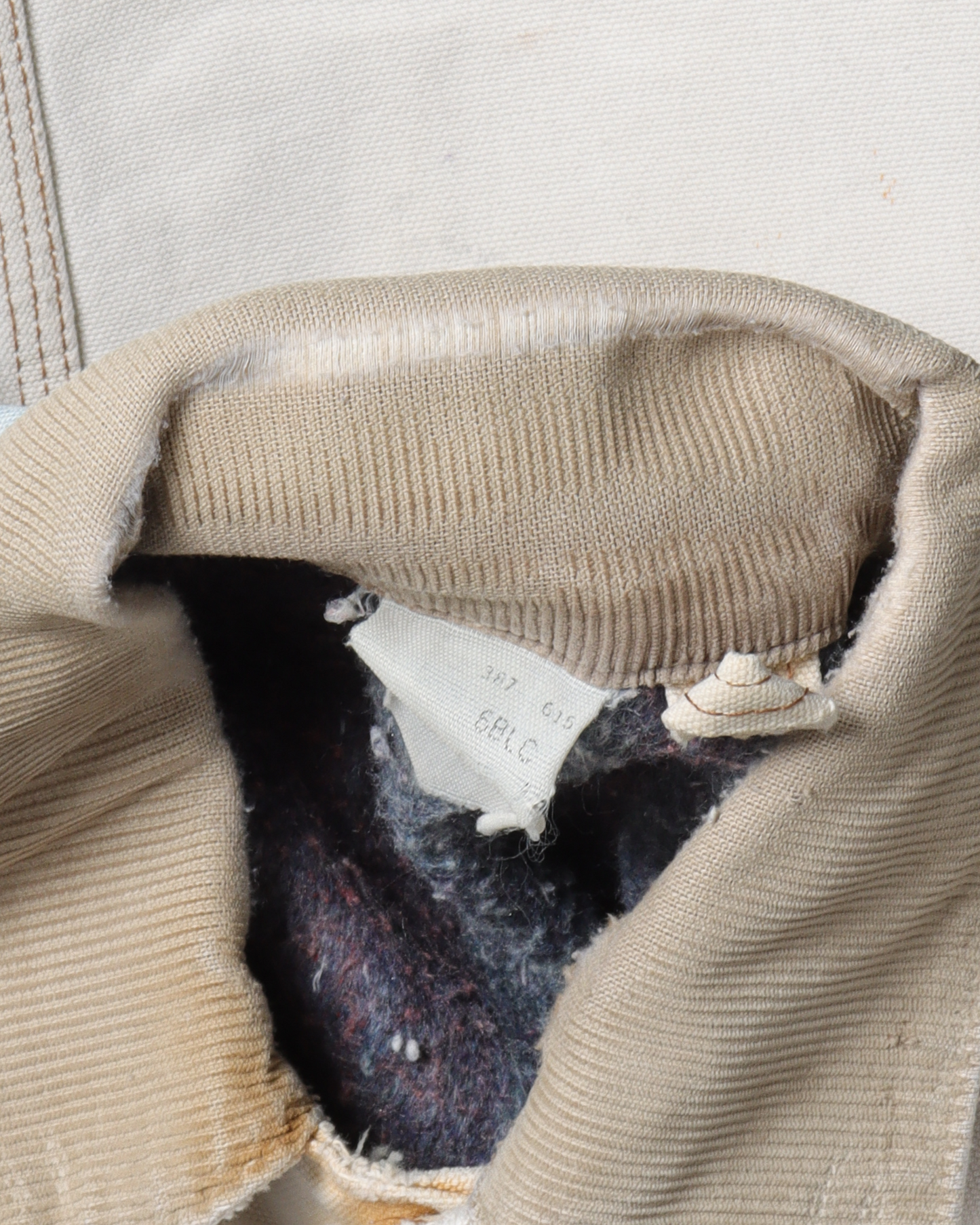 Carhartt Patched Blanket-Lined Work Jacket