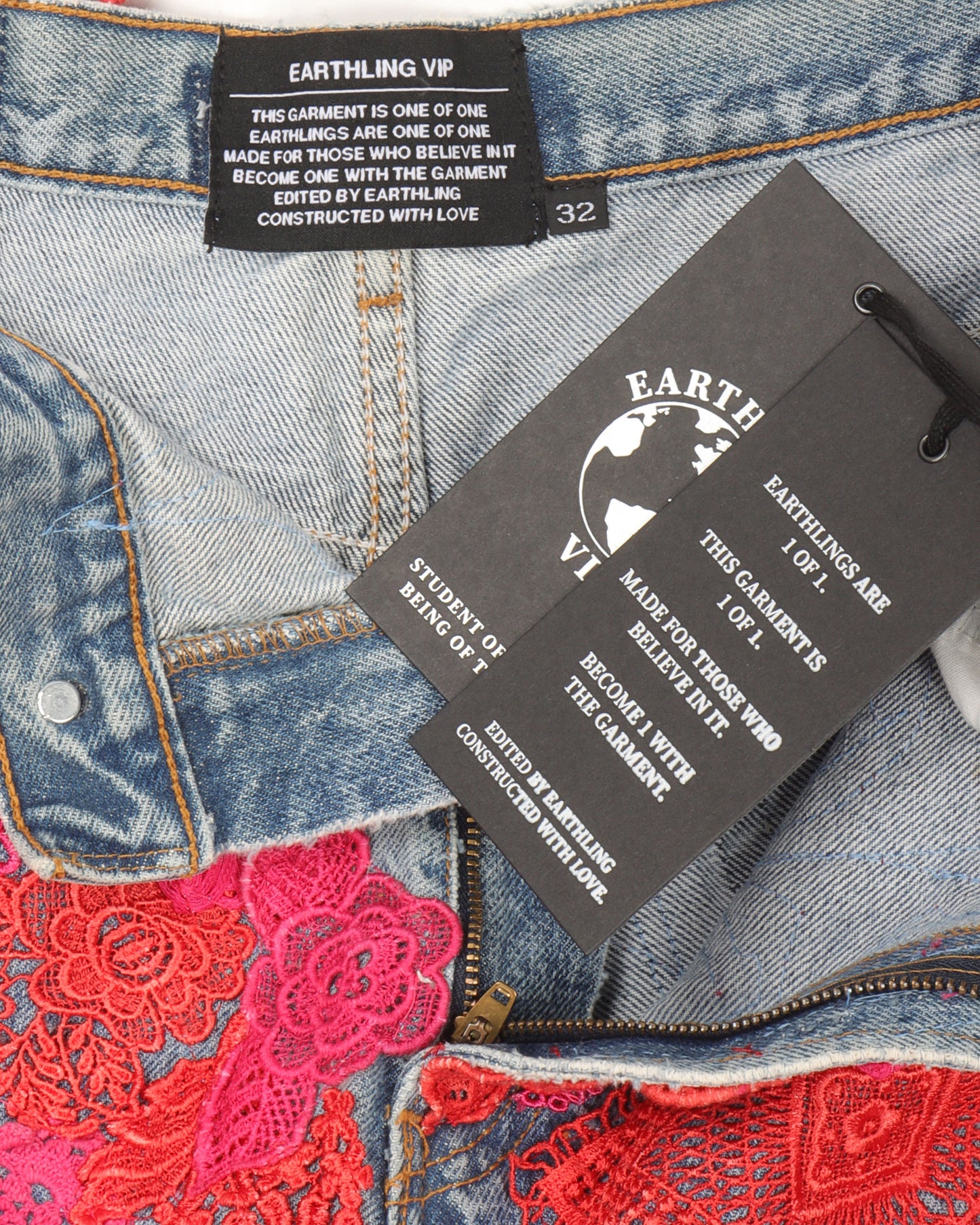 Poetic Lust Red Jeans