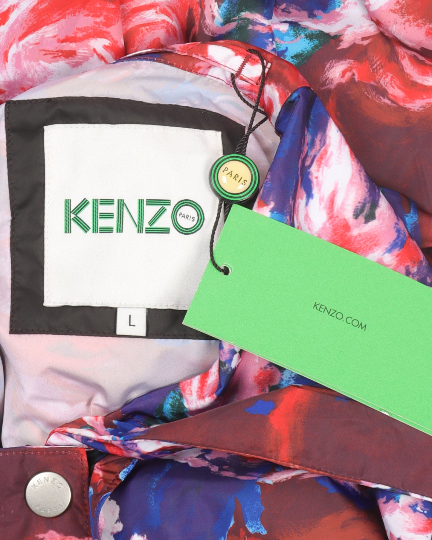 "Kenzo World" Long Raincoat