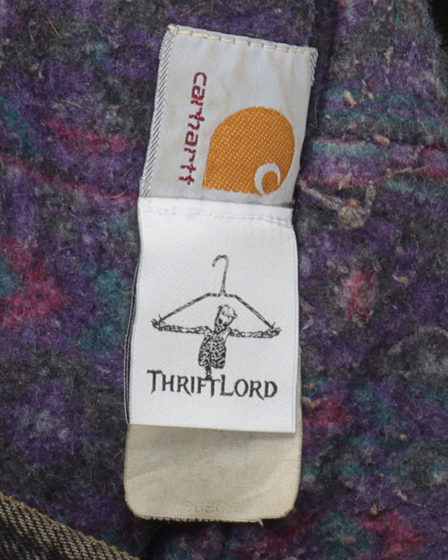 Carhartt Hooded Denim Work Jacket