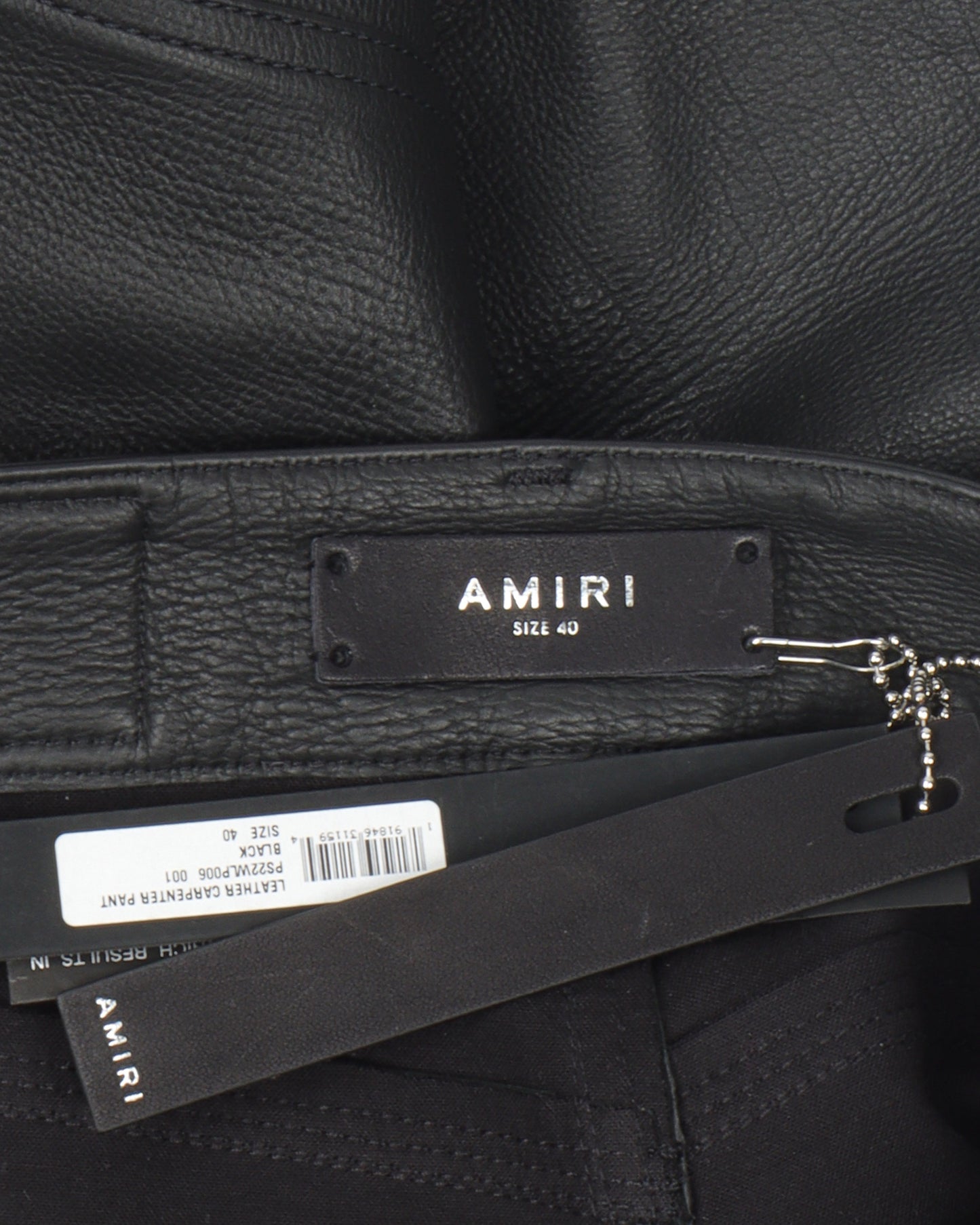 Leather Double Knee Pants