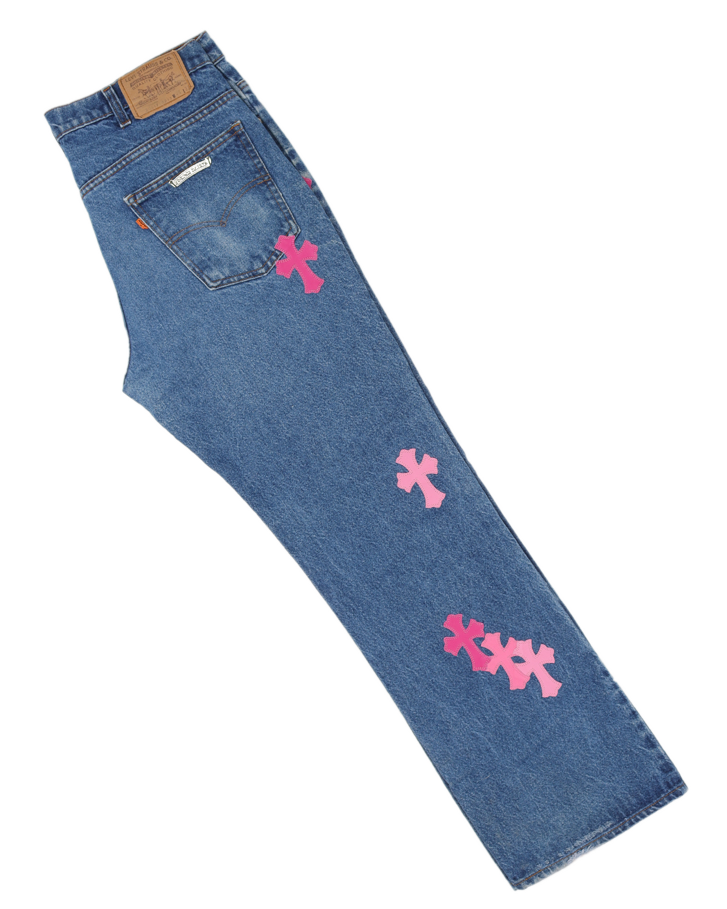 Levi's Pink Cross Patch Denim