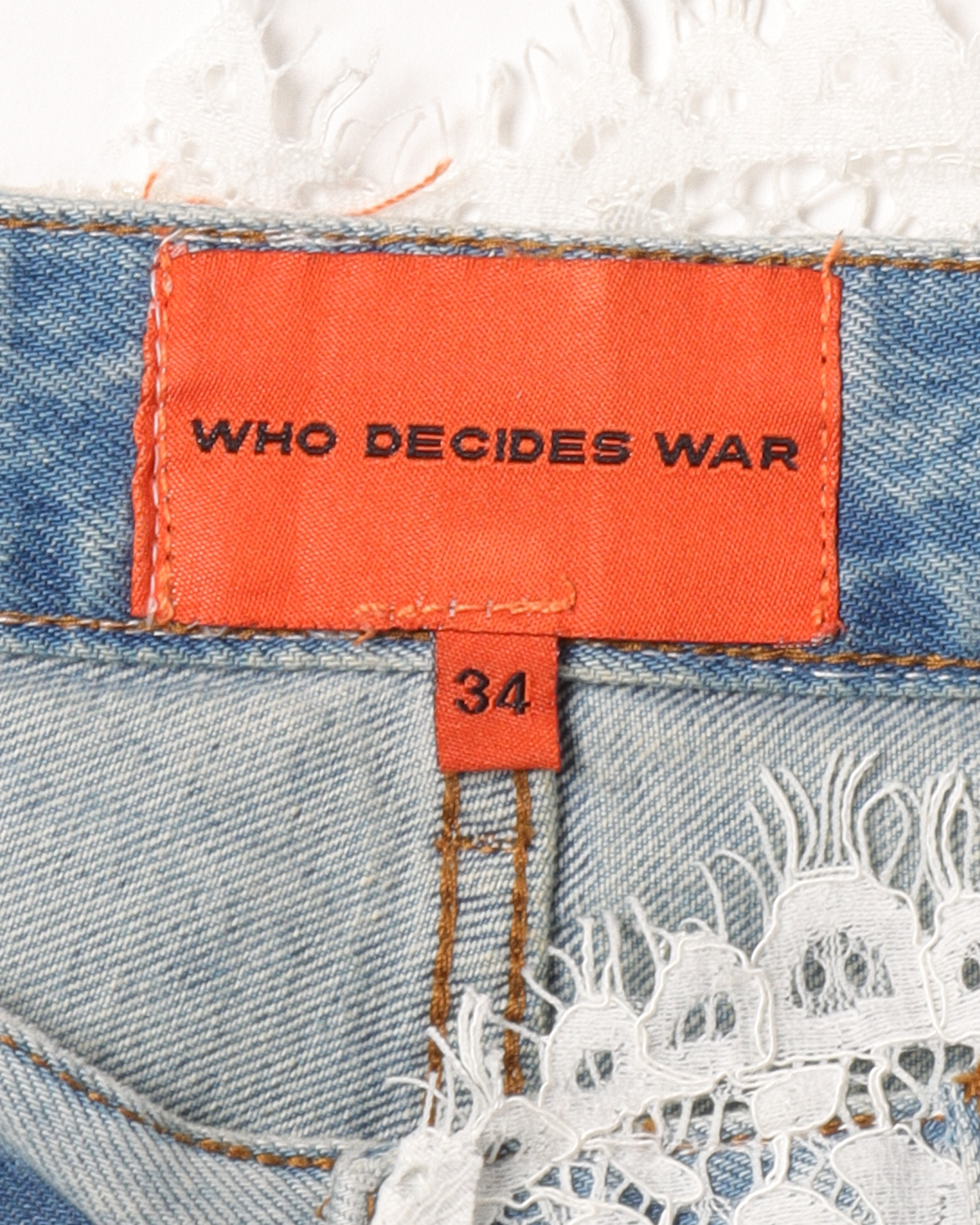 Patched Jeans