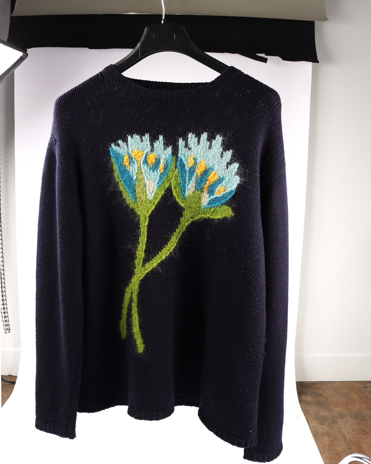 AW 1995 Intasaria Flower Sweater