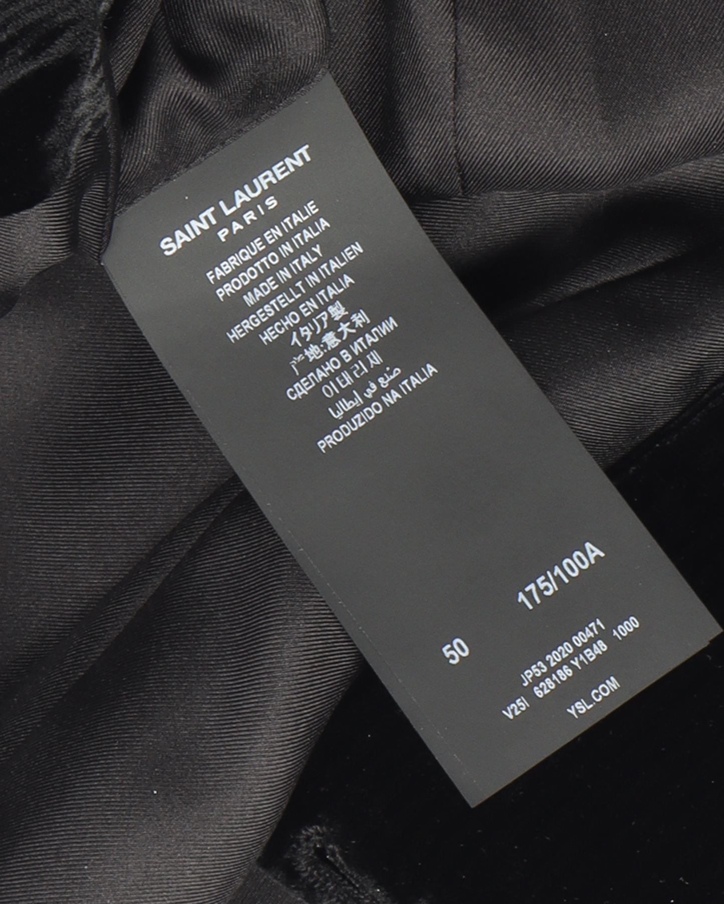 Single-Button Velvet Blazer