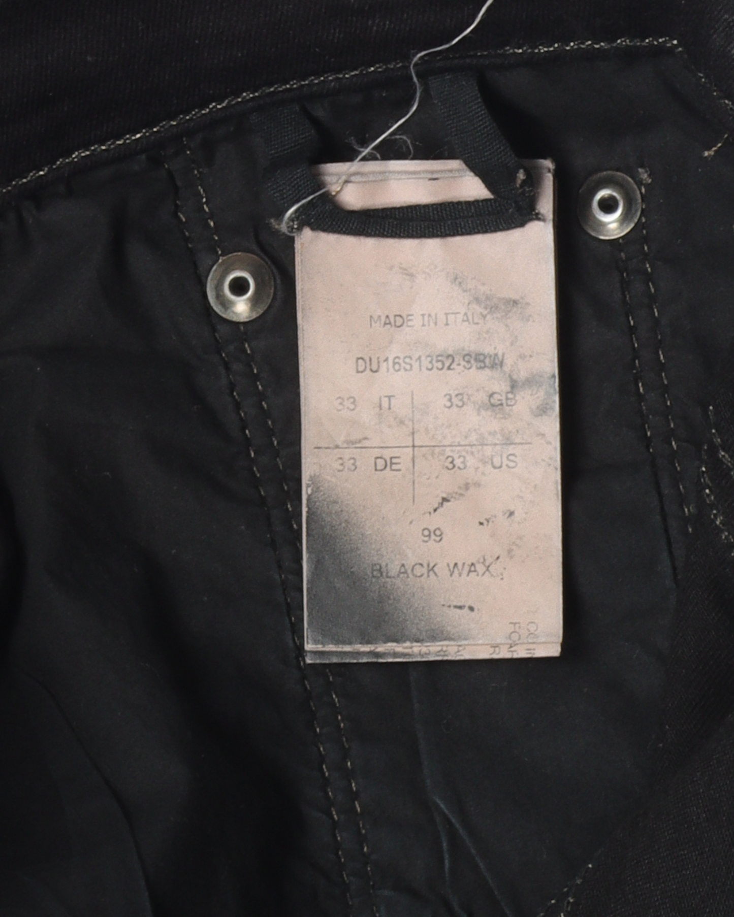 Berlin Cut Waxed Denim