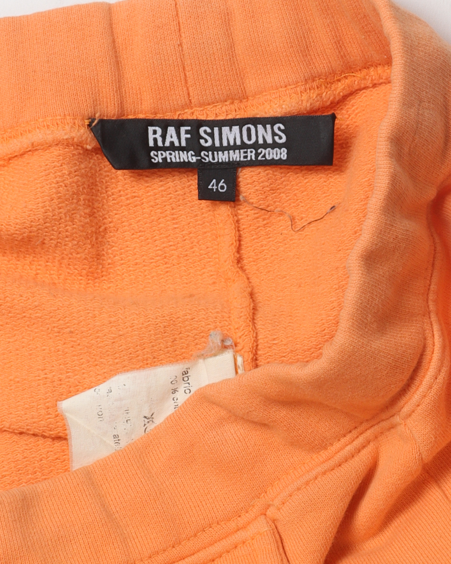SS08 Orange Sweat Short
