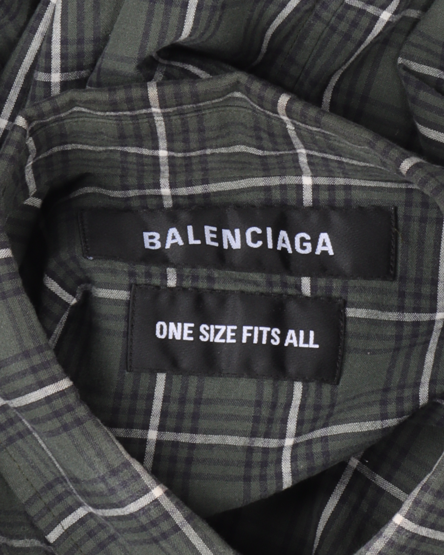 OSFA Checkered Shirt