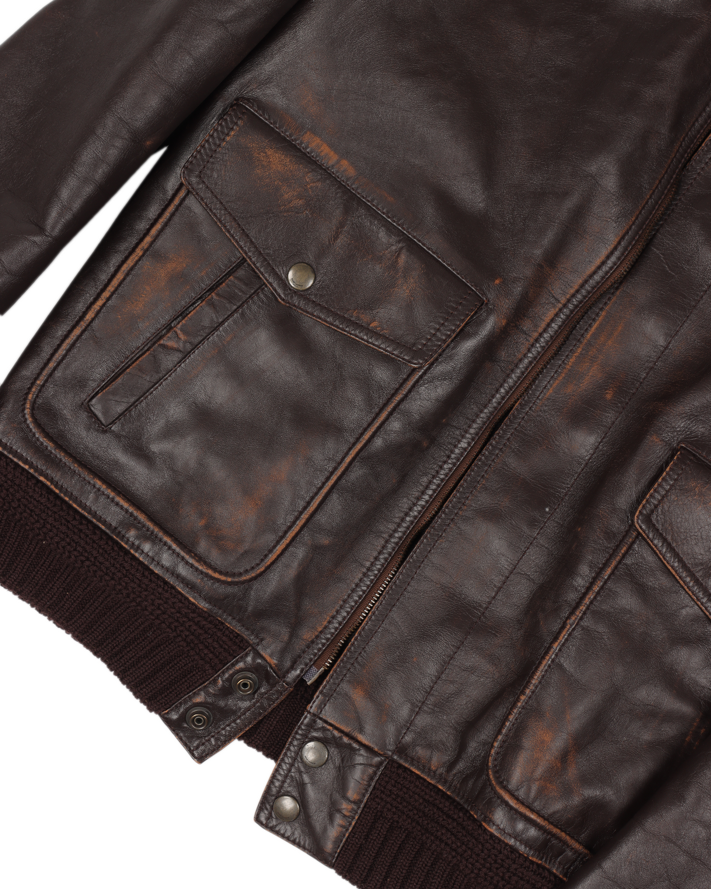 Leather Bomber Shearling Jacket (2018)