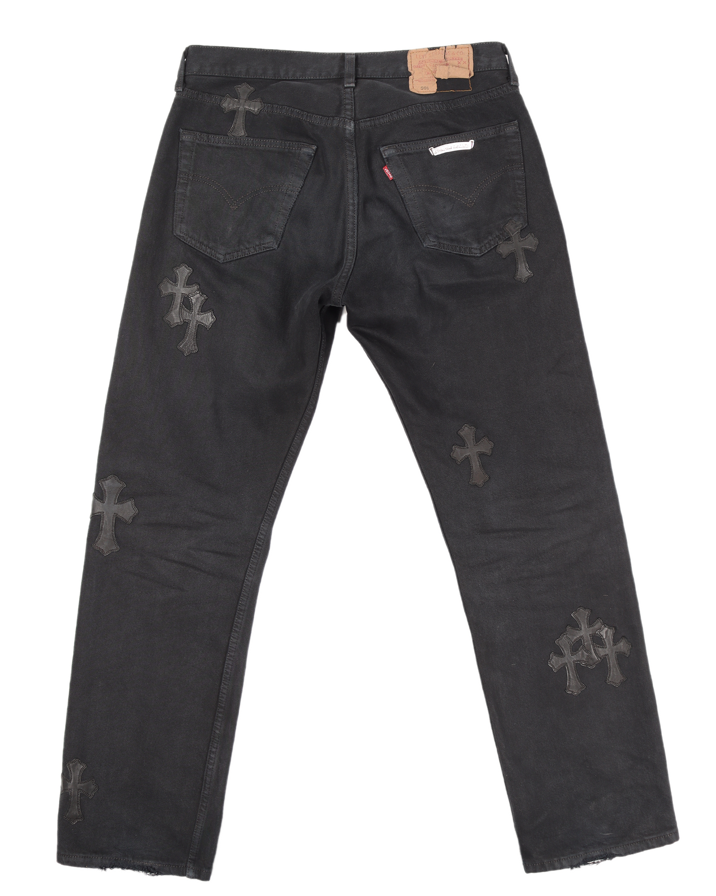 LEVI'S LEOPARD CROSS PATCH DENIM