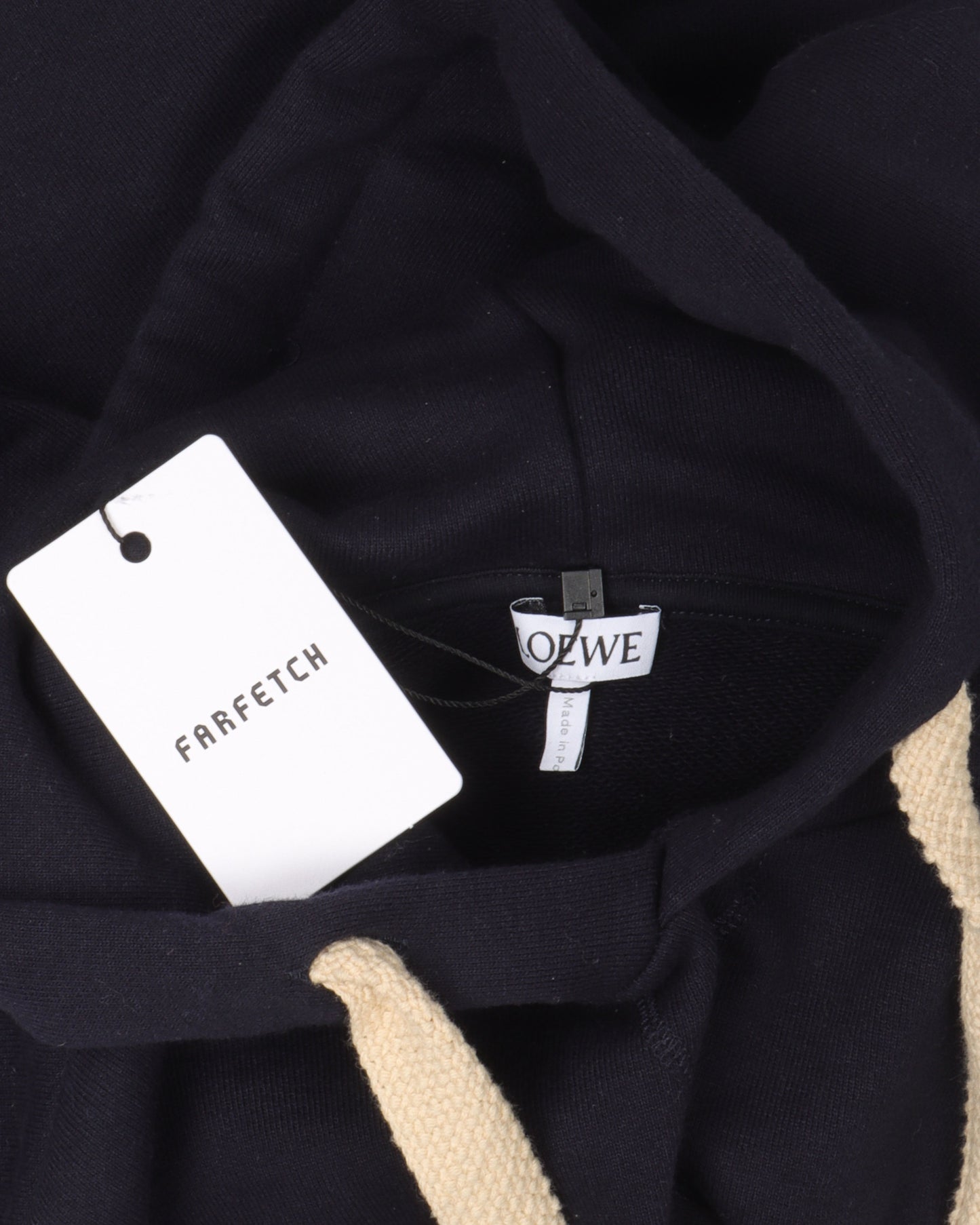 Knit String Hoodie