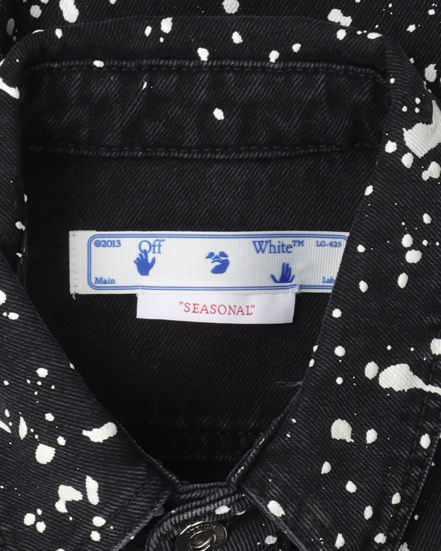 Painted Denim Shirt