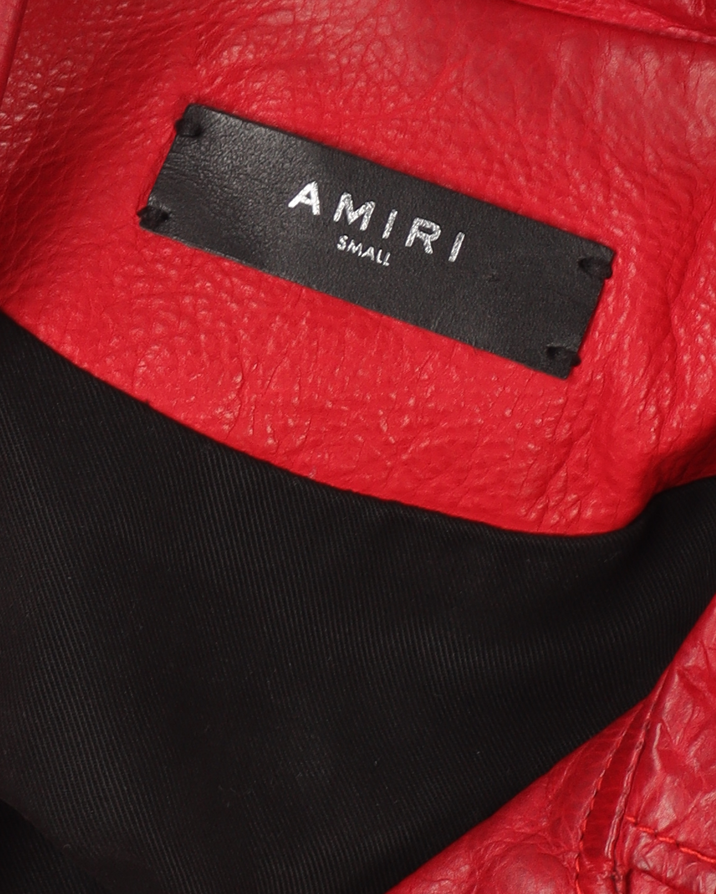 1/1 Sample Belted Leather Motorcycle Jacket