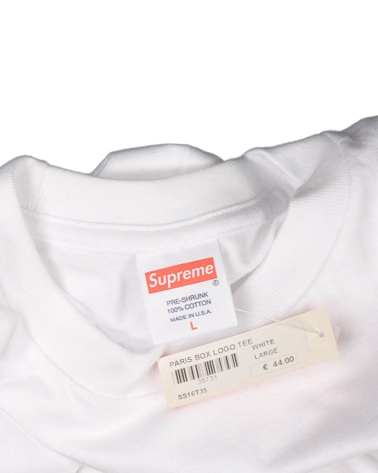 Paris Box Logo T-Shirt
