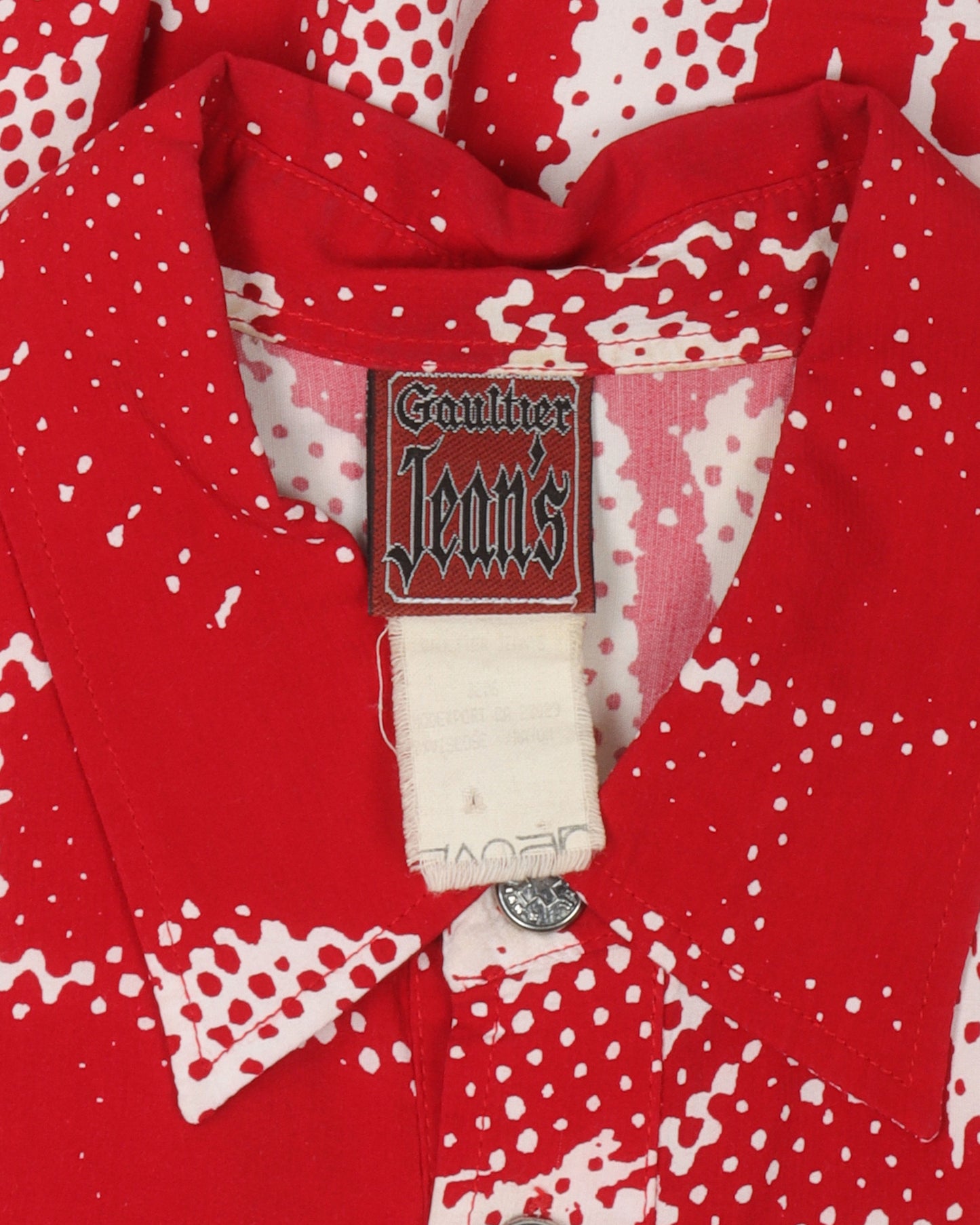 AW97 Gaultier Jeans "Fight Racism" Shirt