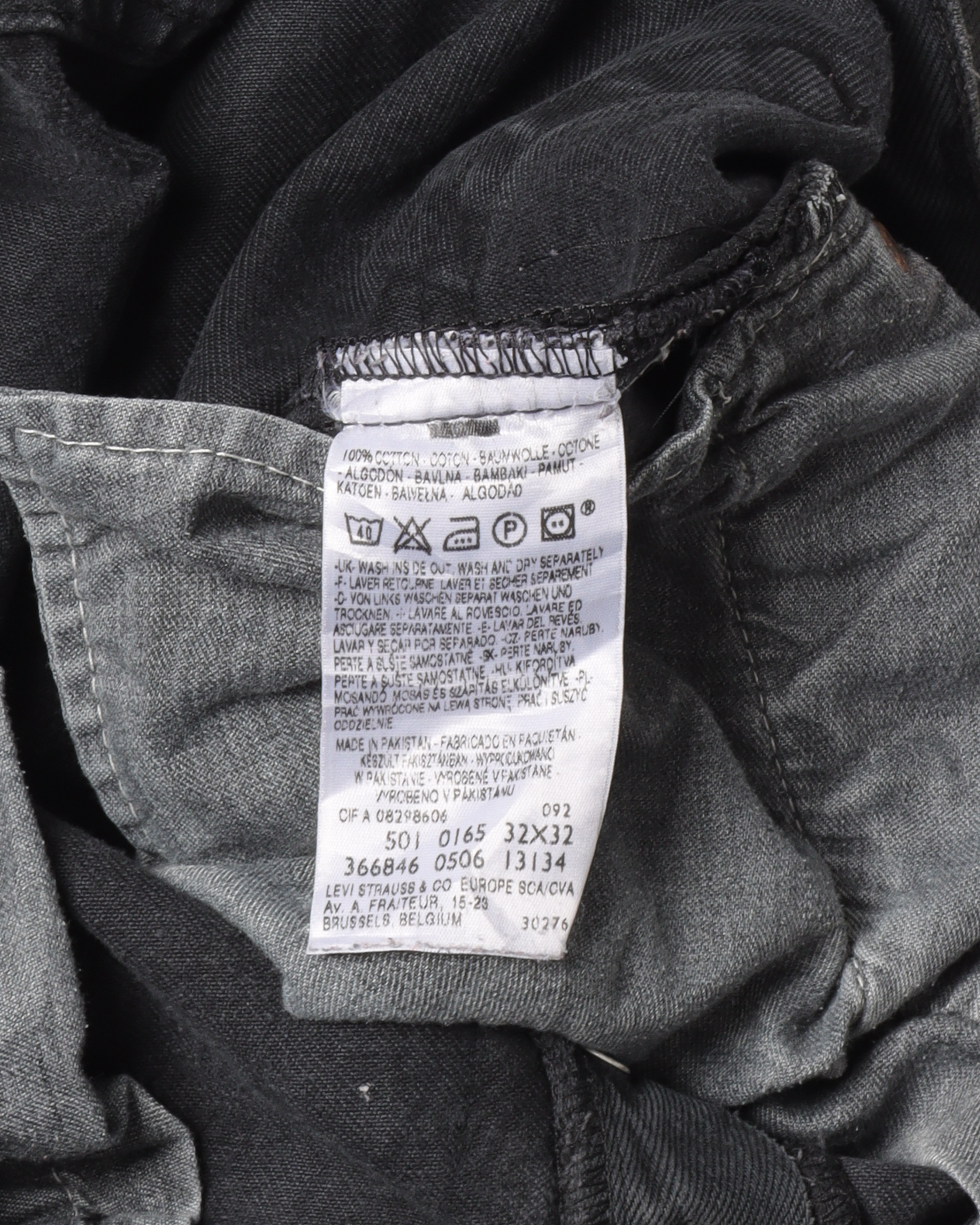 Over-Dyed Levi's "501" Denim