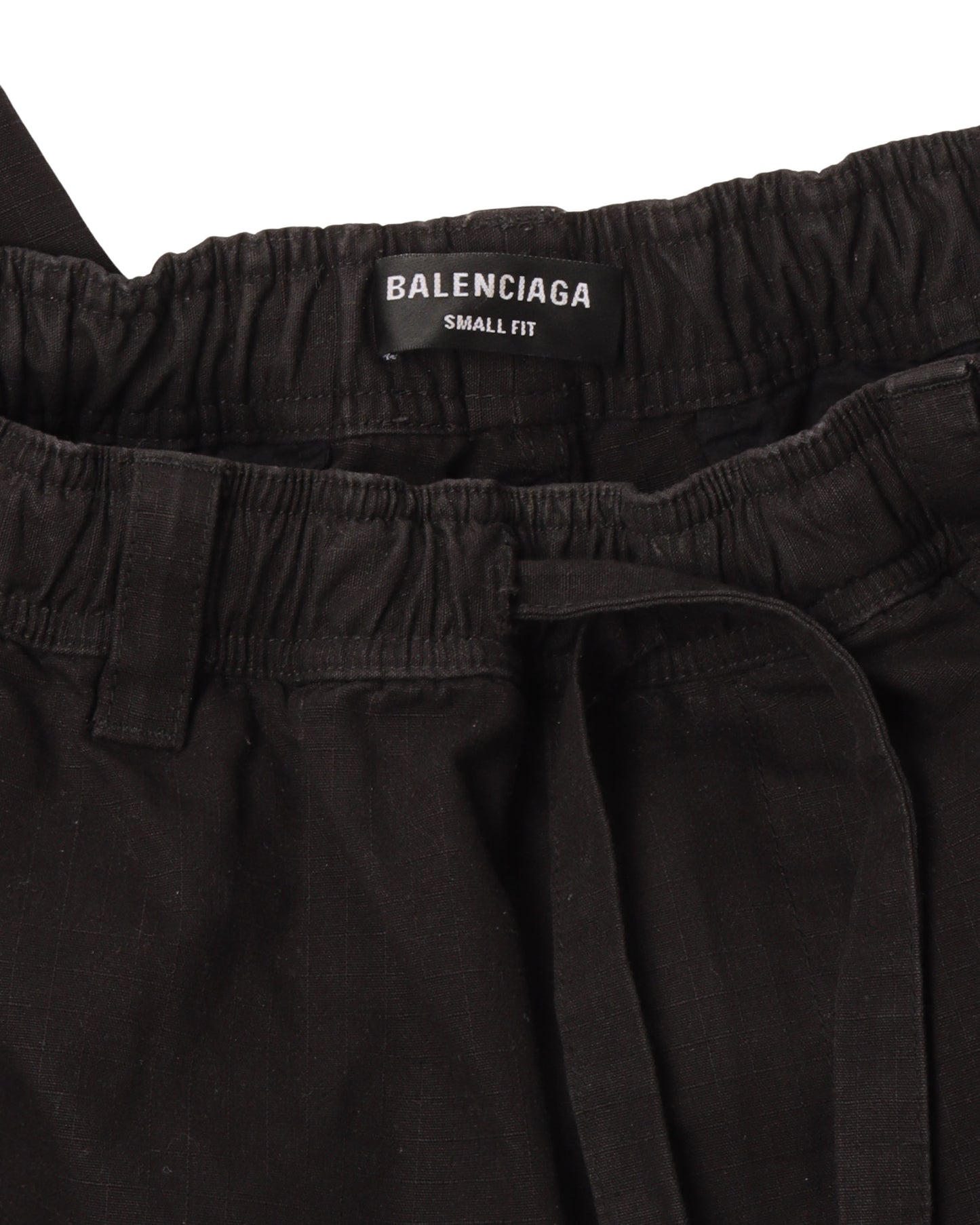 Baggy Drawstring Cargo Pants