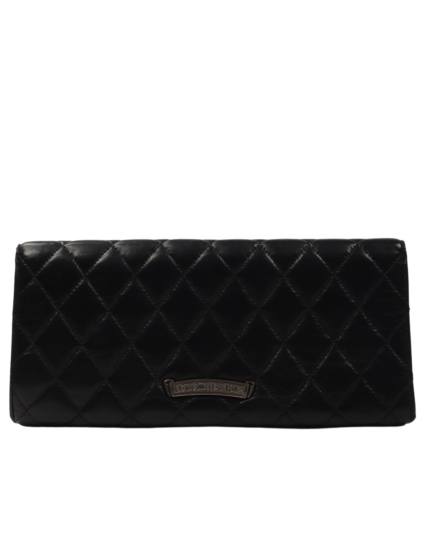 Quilted Leather Clutch Bag