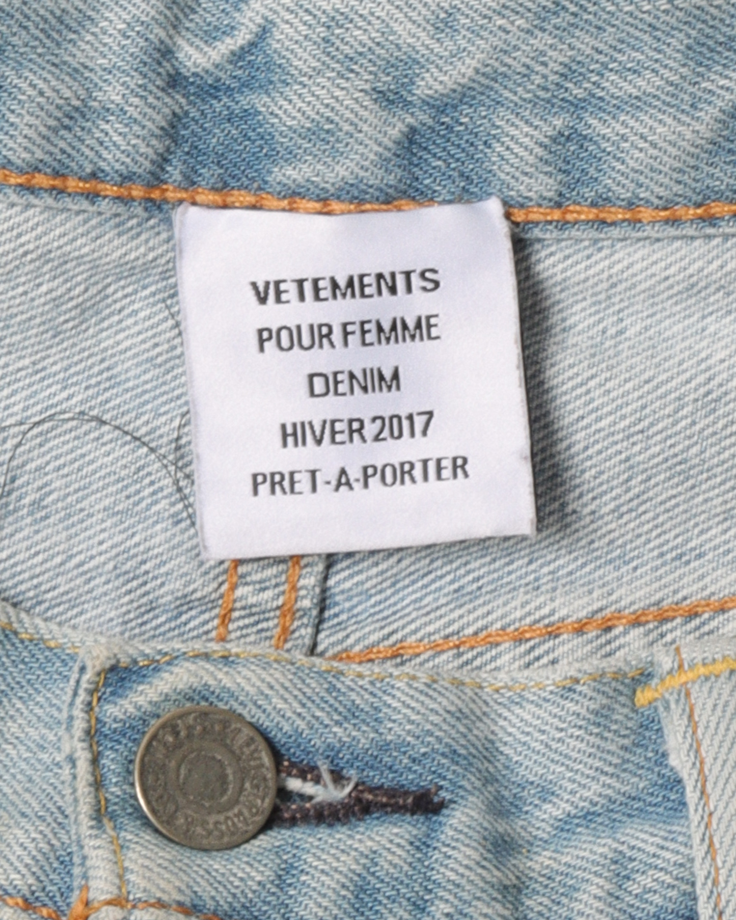 FW17 Reconstructed Levi Jeans