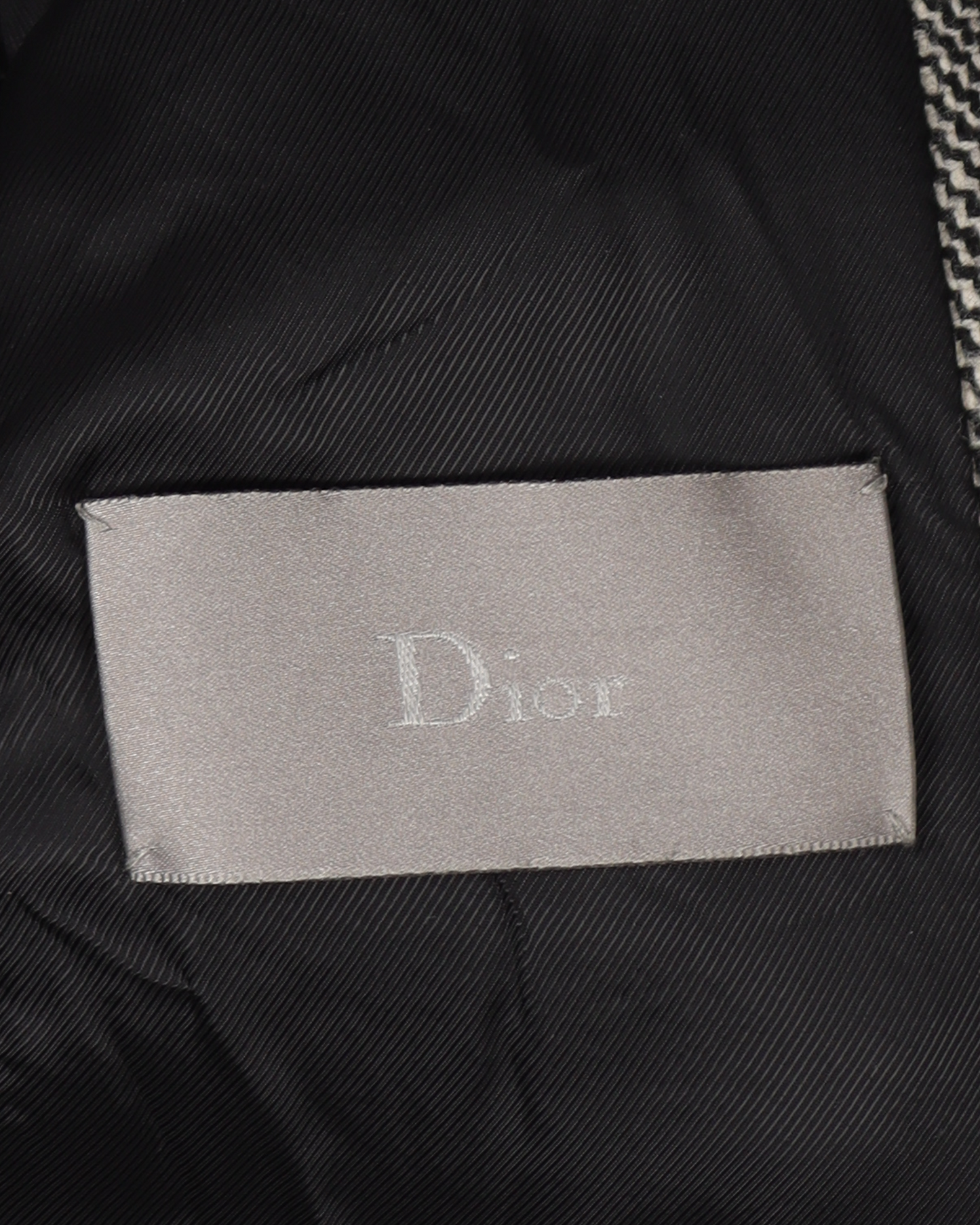 Hedi Slimane Wool Motorcycle Jacket