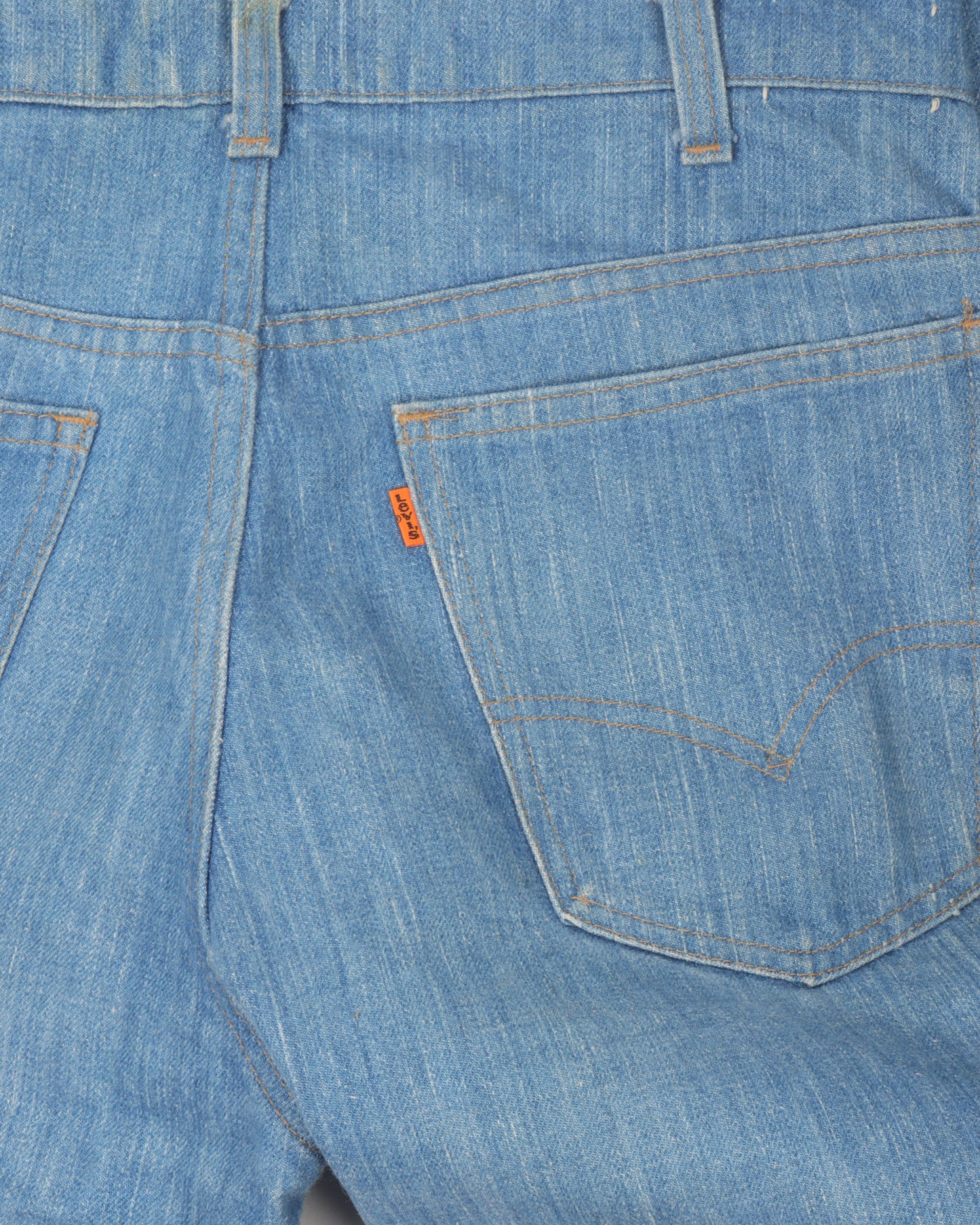 Levi's Orange Tab Repaired Bellbottom Jeans