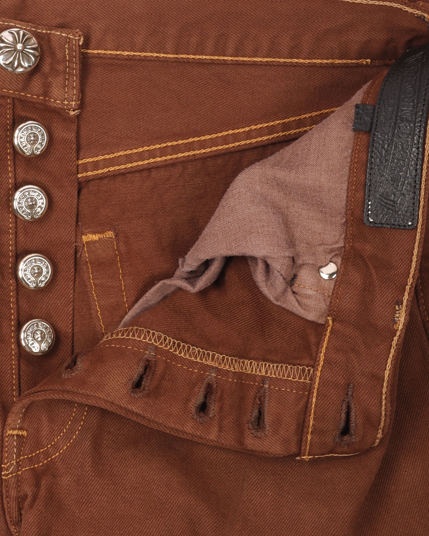 Levi's Leather Cross Dyed Jeans